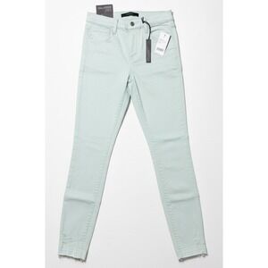 J Brand Alana Photo Ready Spearmint Destruct Skinny Jeans Size 0 NWT